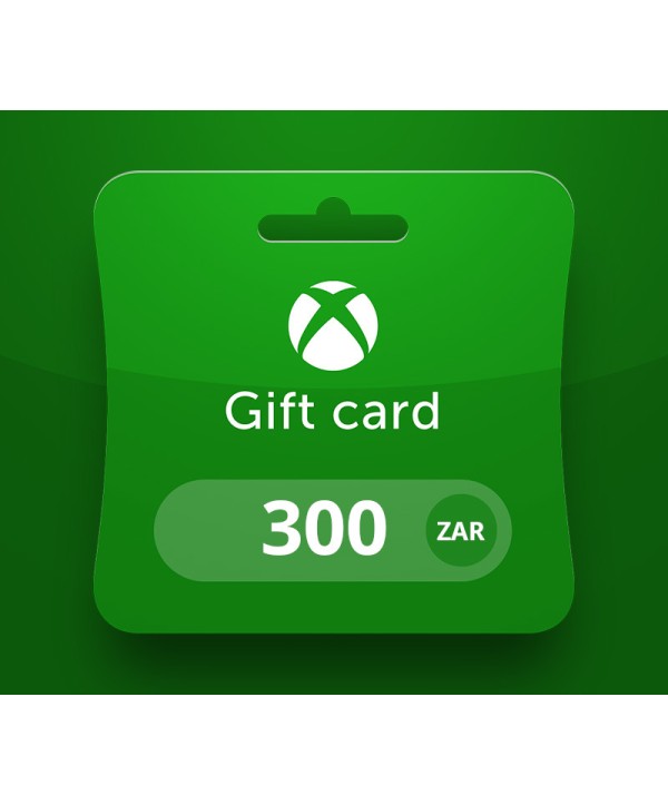 XBOX Live ZAR 300 Prepaid Card ZA Xbox One Key 